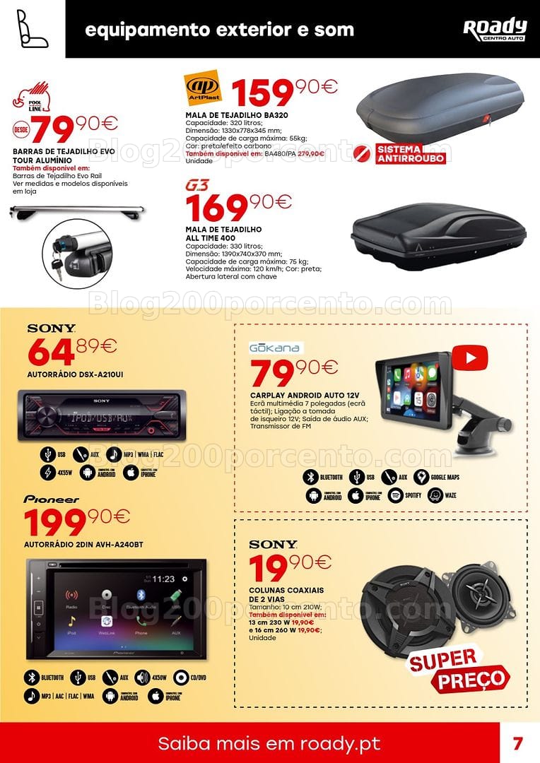 Antevisão Folheto ROADY Promoções até 2 agosto